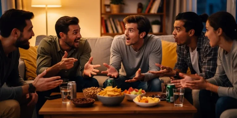 idée de débat entre amis