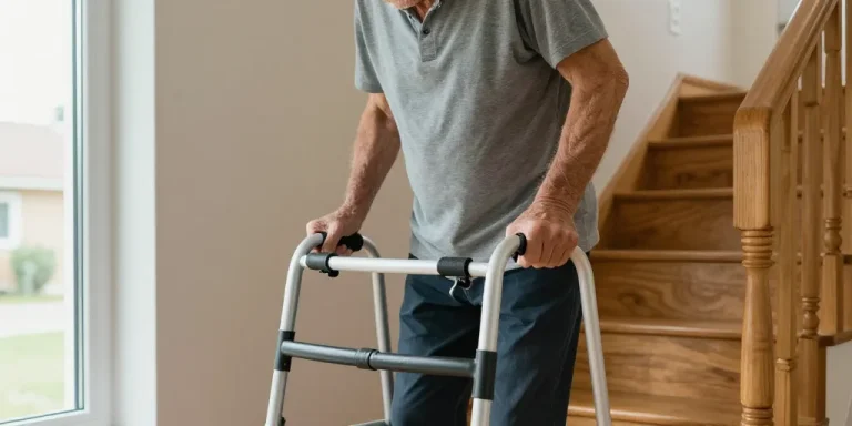 déambulateur pour escalier