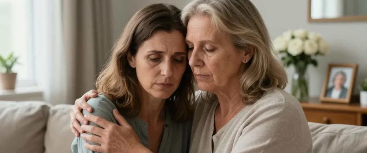 condoléances pour la perte d'une maman