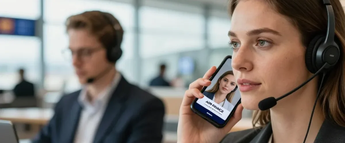 contacter air france telephone