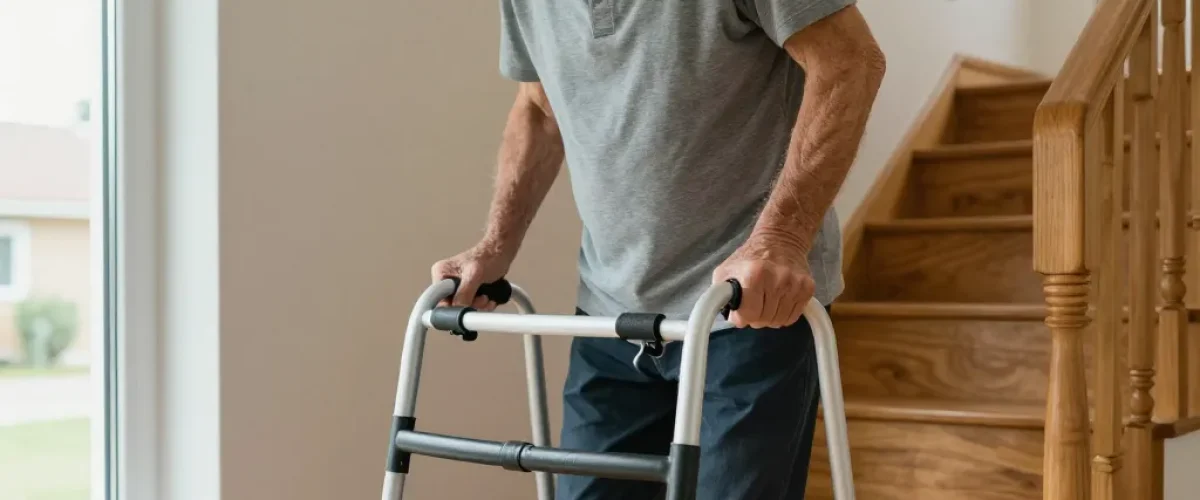déambulateur pour escalier