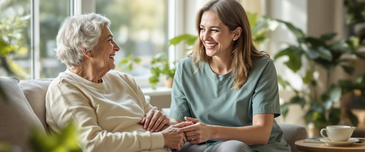 femme de compagnie pour personnes agées