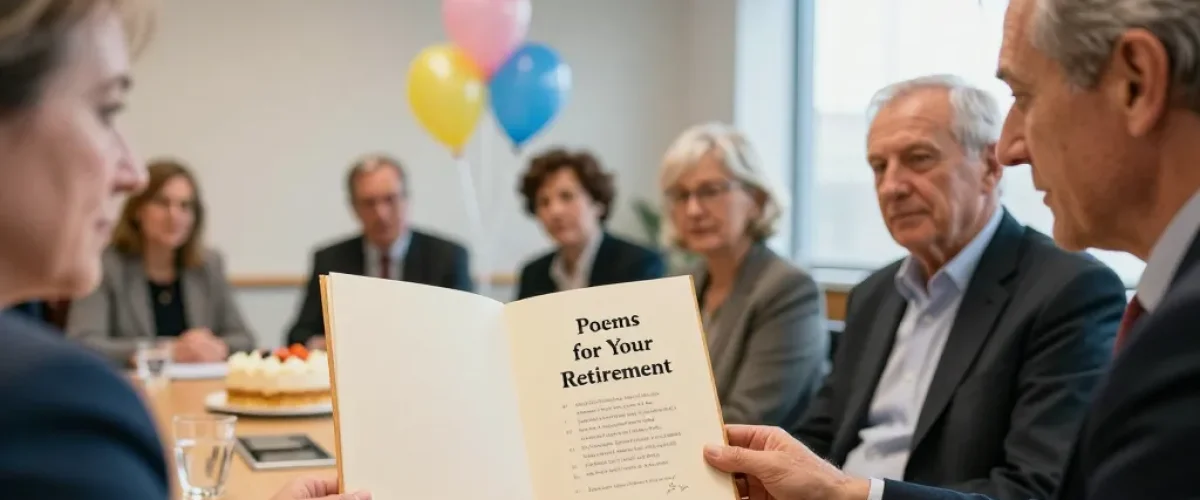 poeme depart retraite