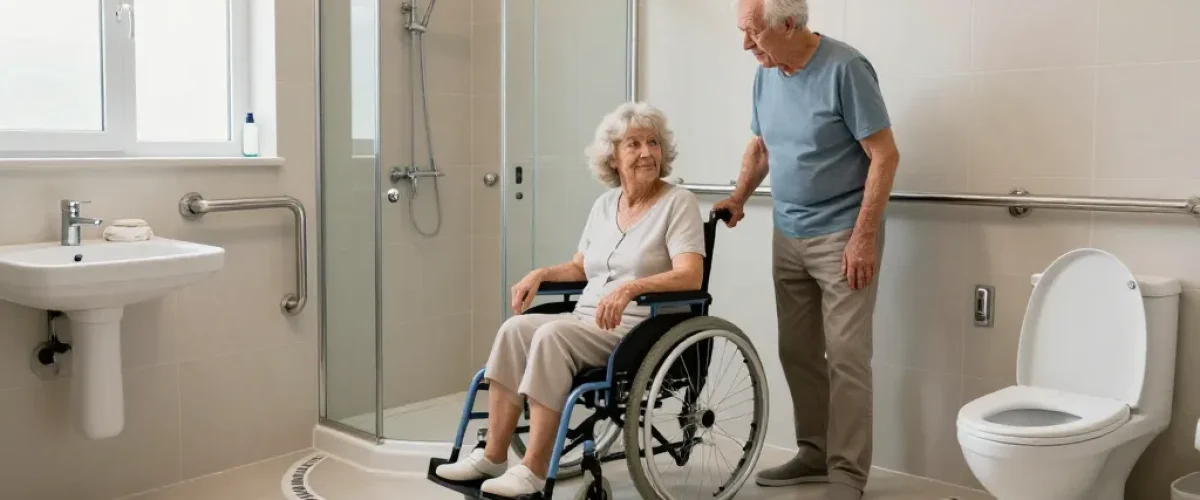 salle de bain handicapé norme